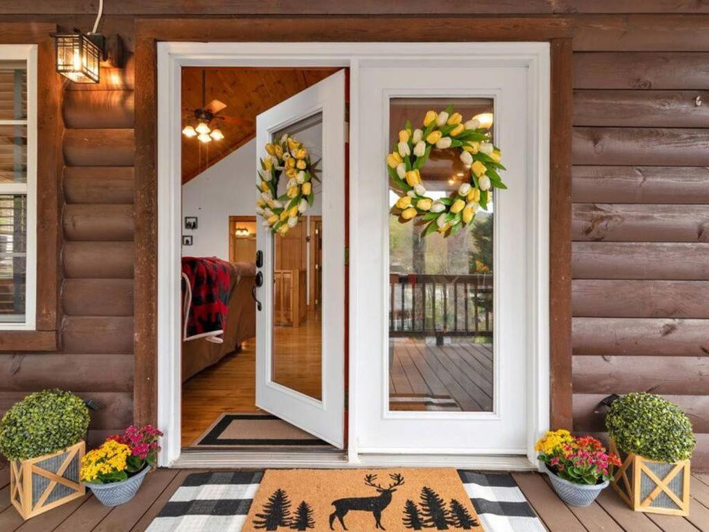 Soco Serene Cabin In The Heart Of Maggie Valley Bagian luar foto